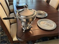 Lot of Silver Plate Dishes