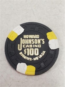 $100 Howard Johnson's Casino Sparks NV