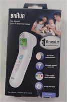 Digital no touch thermometer Braun 3 in 1