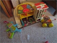 Fisher Price Parking Garage & others
