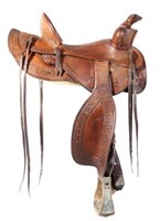 Jack Connolly Livingston, MT Custom Saddle c.1929-