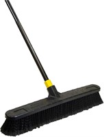 Quickie Quckie Push Broom, 1 Pack, Black - 594