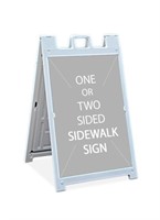 Sandwich Board Grey Plastic Weight