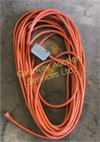 Heavy Duty extension cord with outlet.