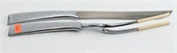 2pc Carval Hall carving set