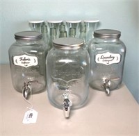 Glass Bottles, Carafes & Dispensers