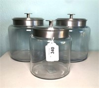 Anchor Hocking Glass Canisters