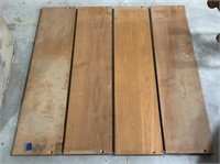 4 wooden boards