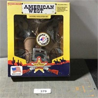 1994 American West diecast double holster set -