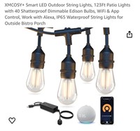 XMCOSY+ Smart LED Outdoor String Lights