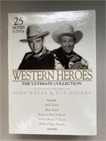 Unopened Factory Sealed Western Heroes DVD Set (