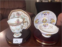 AVON REP AWARD CUPS SAUCERS