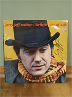 Autographed Jerry Jeff Walker Driftin' Way of