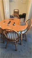 Dining table and Chairs ( contents not included)