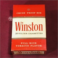 Pack Of Winston Cigarettes (Vintage) (Sealed)