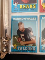 1971 TOPPS  HARMON WAGES