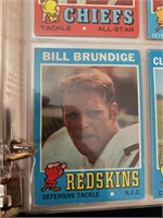 1971 TOPPS  BILL BRUDIGE