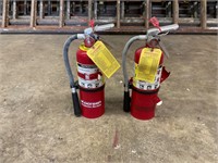 Fire Extinguishers Set