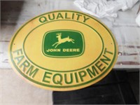 John Deere TIN SIGN