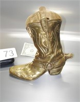 Brass Boot about 10"