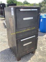 E. South Bend double-door industrial oven works