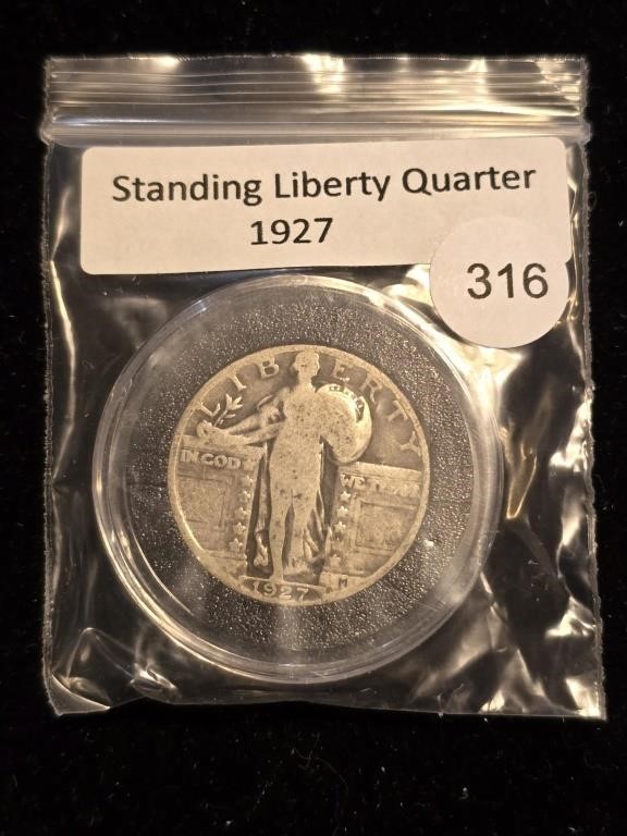 1927 Standing Liberty Quarter