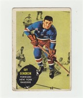 1961 Topps Guy Gendron Hockey Card
