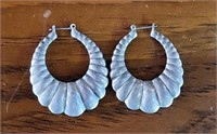 VTG Sterling .925 Teardrop Earrings