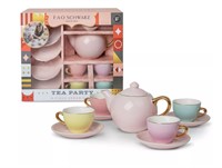 FAO Schwarz Hand-Glazed Ceramic Tea Party Set