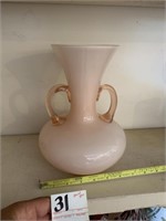 Pink Double Handled Vase