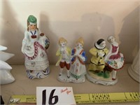 3 Figurines - Made in Japan