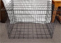 Large Folding Wire Dog Crate