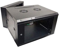 NavePoint 6 Wall Mount Double Section Network Rack