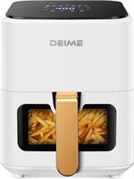 DEIME Air Fryer 4.2 QT, 1200W, White