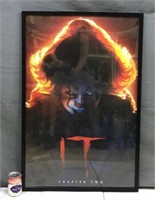 Stephen King's It Clown Framed Movie Poster Ch. 2
