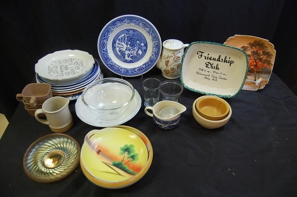 Crock Dishes & Decorative Plates