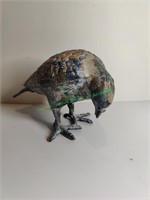 Metal Bird Figurine
