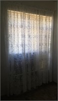 Sheer Lace Curtain Panels