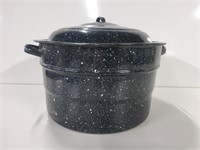 Enameled Steel Pot w/ Lid 8.5in X 14in