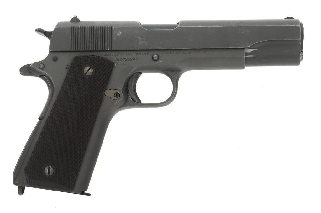 WWII US REMINGTON MODEL 1911A1 .45 ACP CAL PISTOL