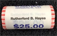 Roll of Presidential Dollars.. Rutherford B Hayes