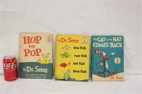 3 Vintage Dr. Seuss Books