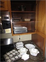 corningware,muffin pans,pans & items