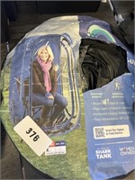 Weather Pod Pop-Up Portable Tent in Black
