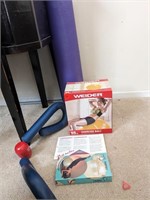 Exercise Lot Exercise Balls, Thigh Master & More