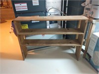 2 Wooden Shelves