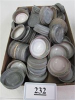 Flat Full of Old Canning Jar Lids - Zinc & Metal