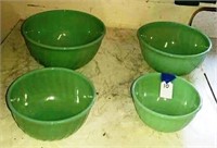 Rare Jadeite Nesting Mixing Bowls