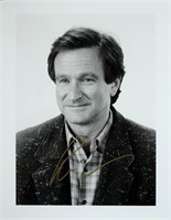 Robin Williams signed promo photo