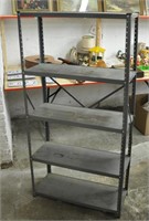 Metal shelving unit,  30x12x58